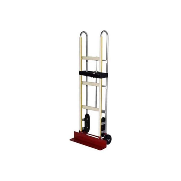 Milwaukee Hand Trucks Milwaukee Aluminum Appliance Truck with Ratchet - 2-Wheel - 60"H - 800 Lb. Capacity 40187 - main